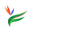 flora-white-logo